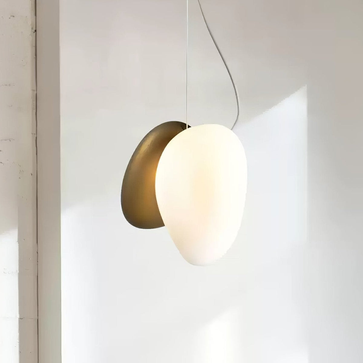 Nivelle Translucent Frosted Glass Pendant Light
