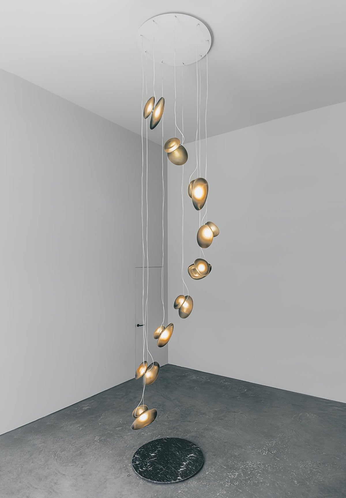 Mervan Frosted Glass Pendant Light