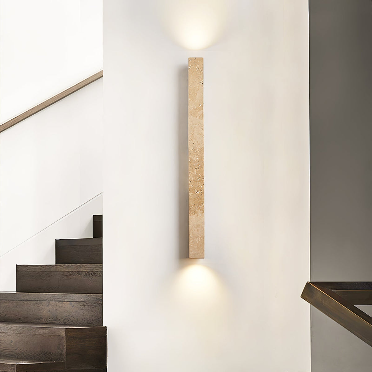 Noriira Minimalist Travertine Wall Light