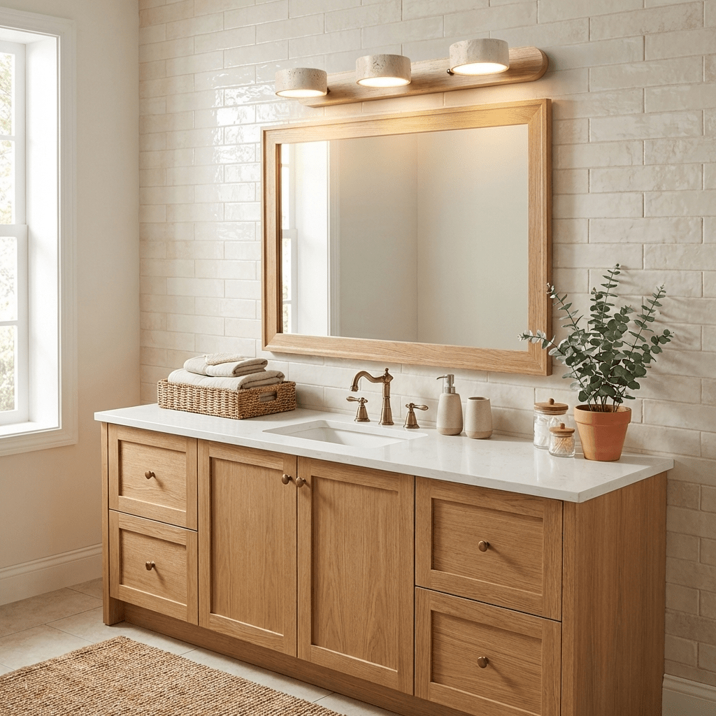 Hewen Travertine Duo Indoor Wall Light