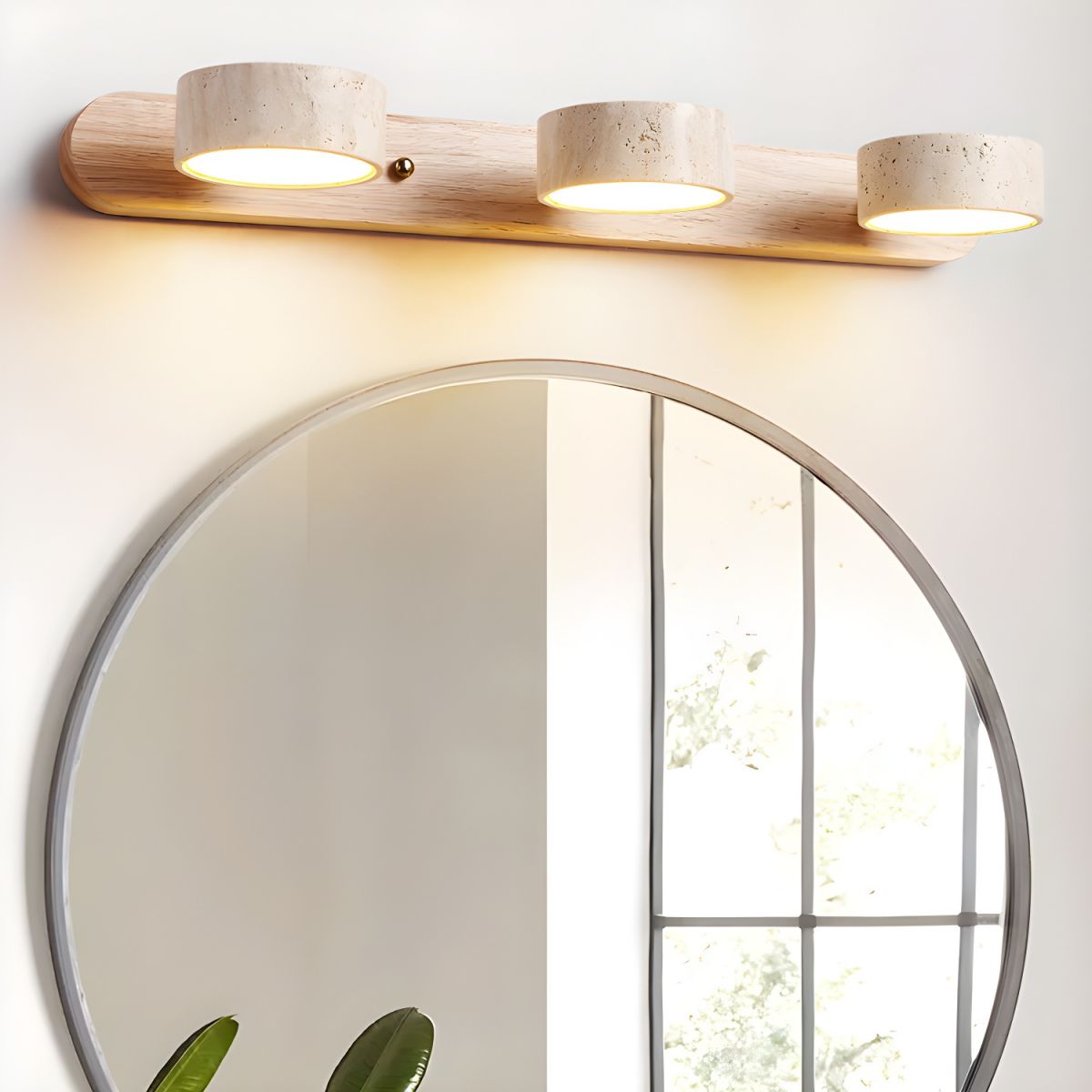 Talia Travertine Indoor Wall Light Neutral