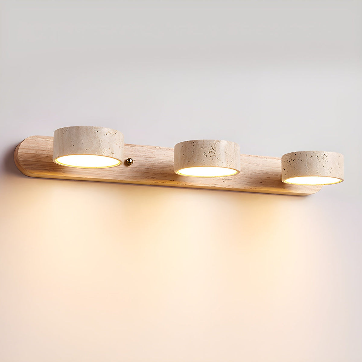 Hewen Travertine Duo Indoor Wall Light