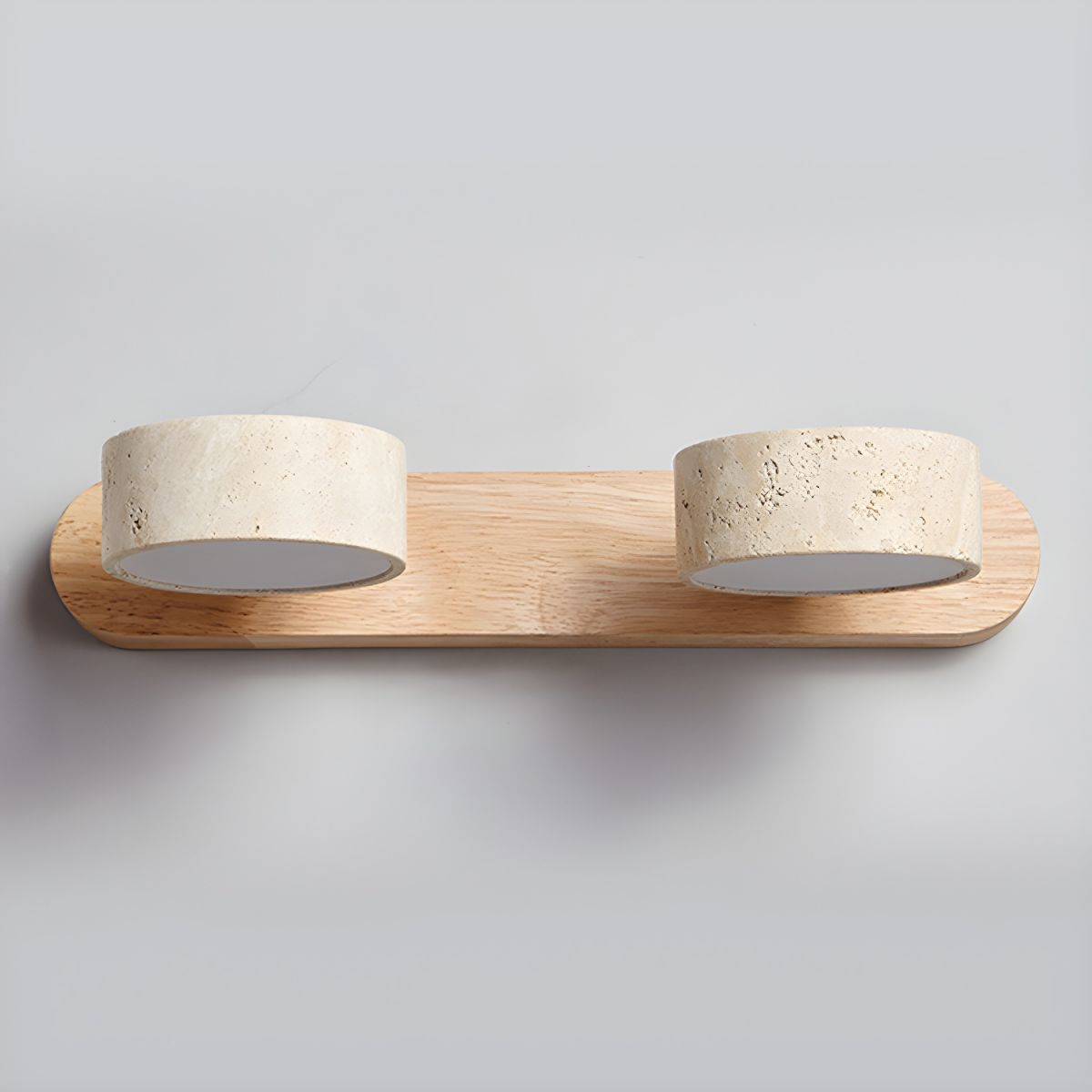 Hewen Travertine Duo Indoor Wall Light