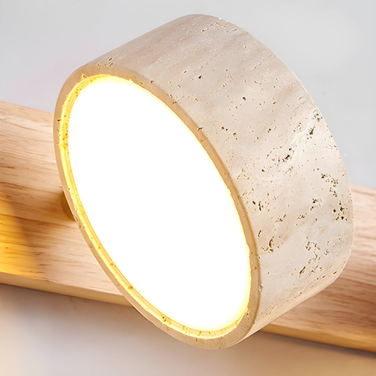 Hewen Travertine Duo Indoor Wall Light