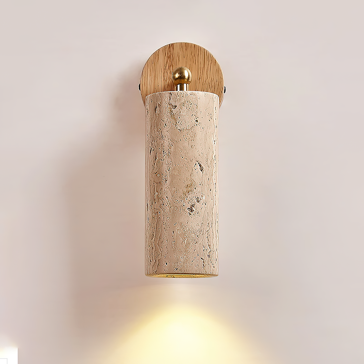 Seralella Travertine Wall Lamp