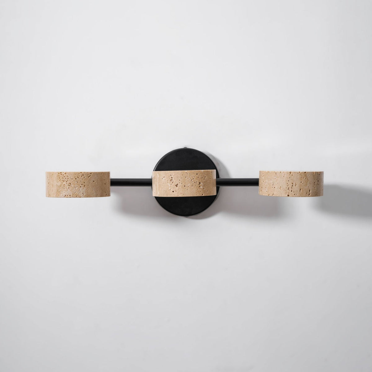 Ceshair Wall Light  Multi Head Travertine Vanity Light