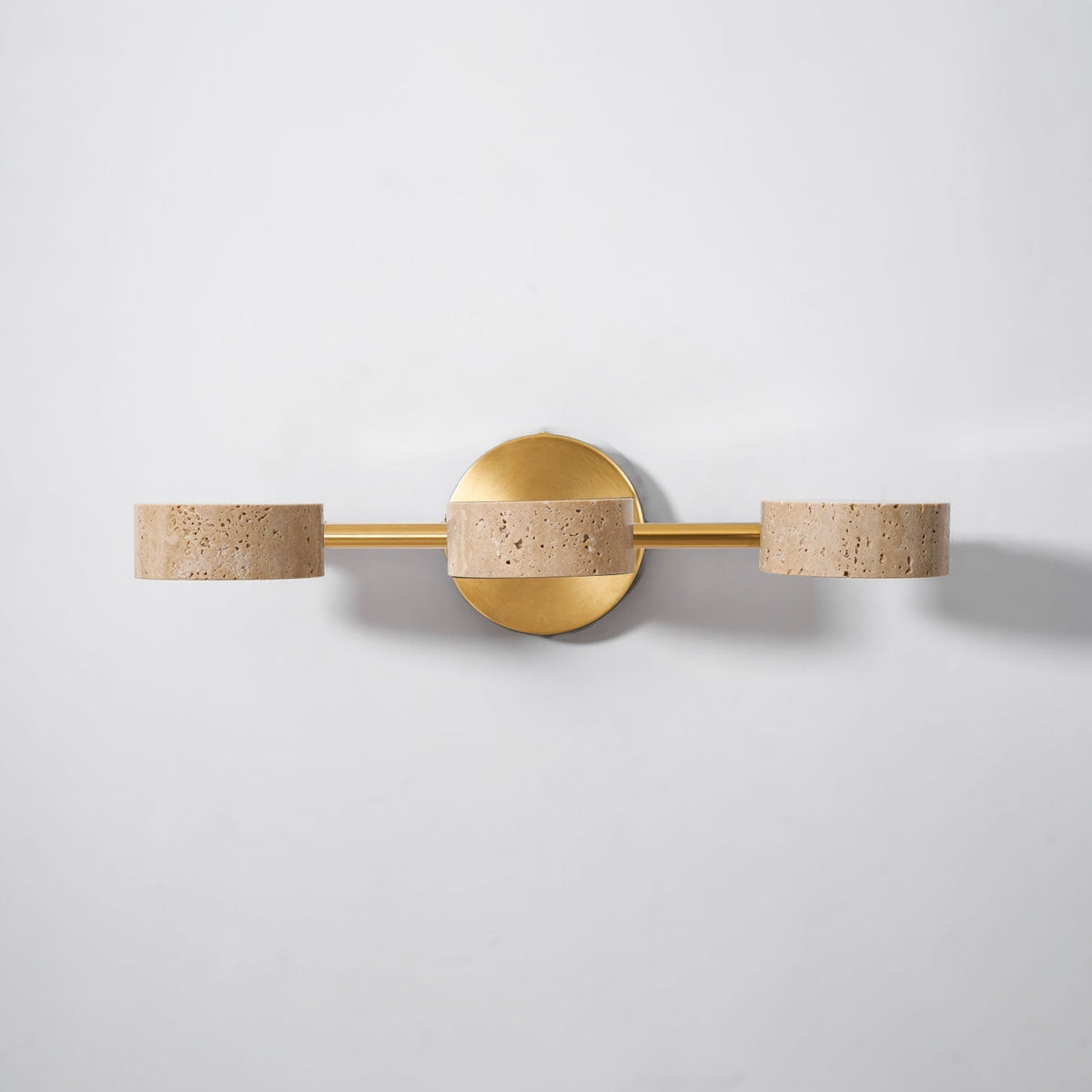 Ceshair Wall Light  Multi Head Travertine Vanity Light