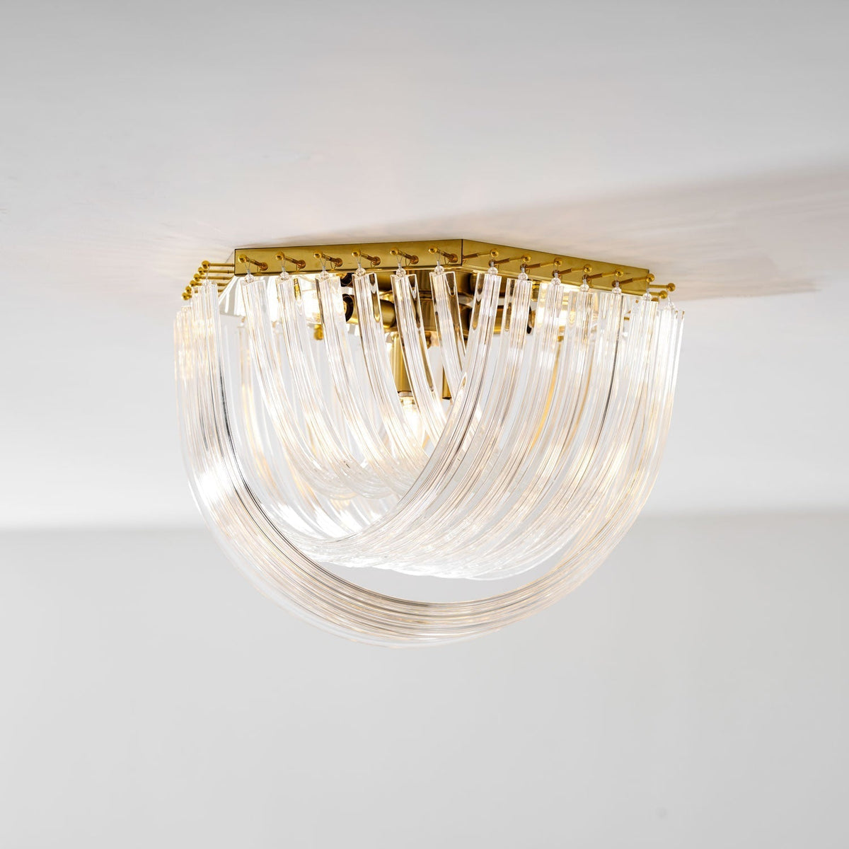 Nern Postmodern Luxury Glass Ceiling Lamp
