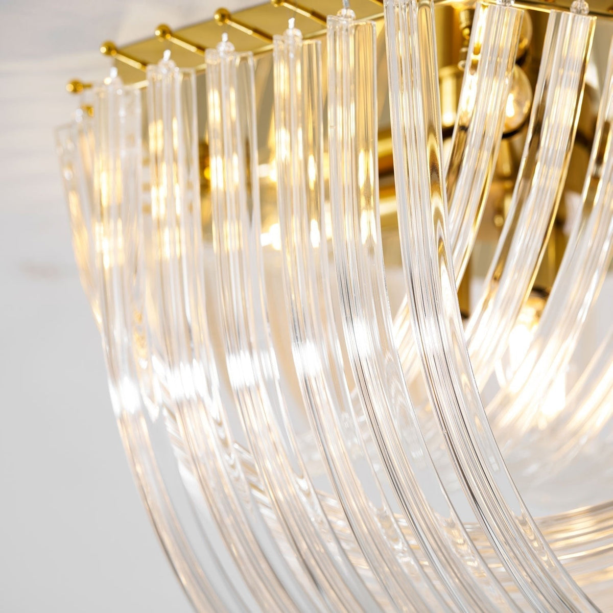 Nern Postmodern Luxury Glass Ceiling Lamp