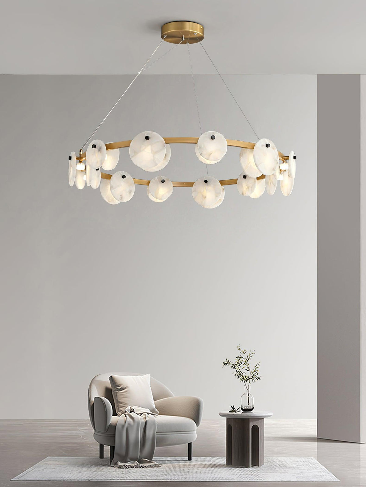 Jase Alabaster Chandelier