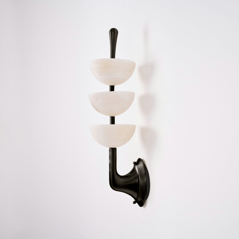 Pamio Triple Alabaster Indoor Wall Light