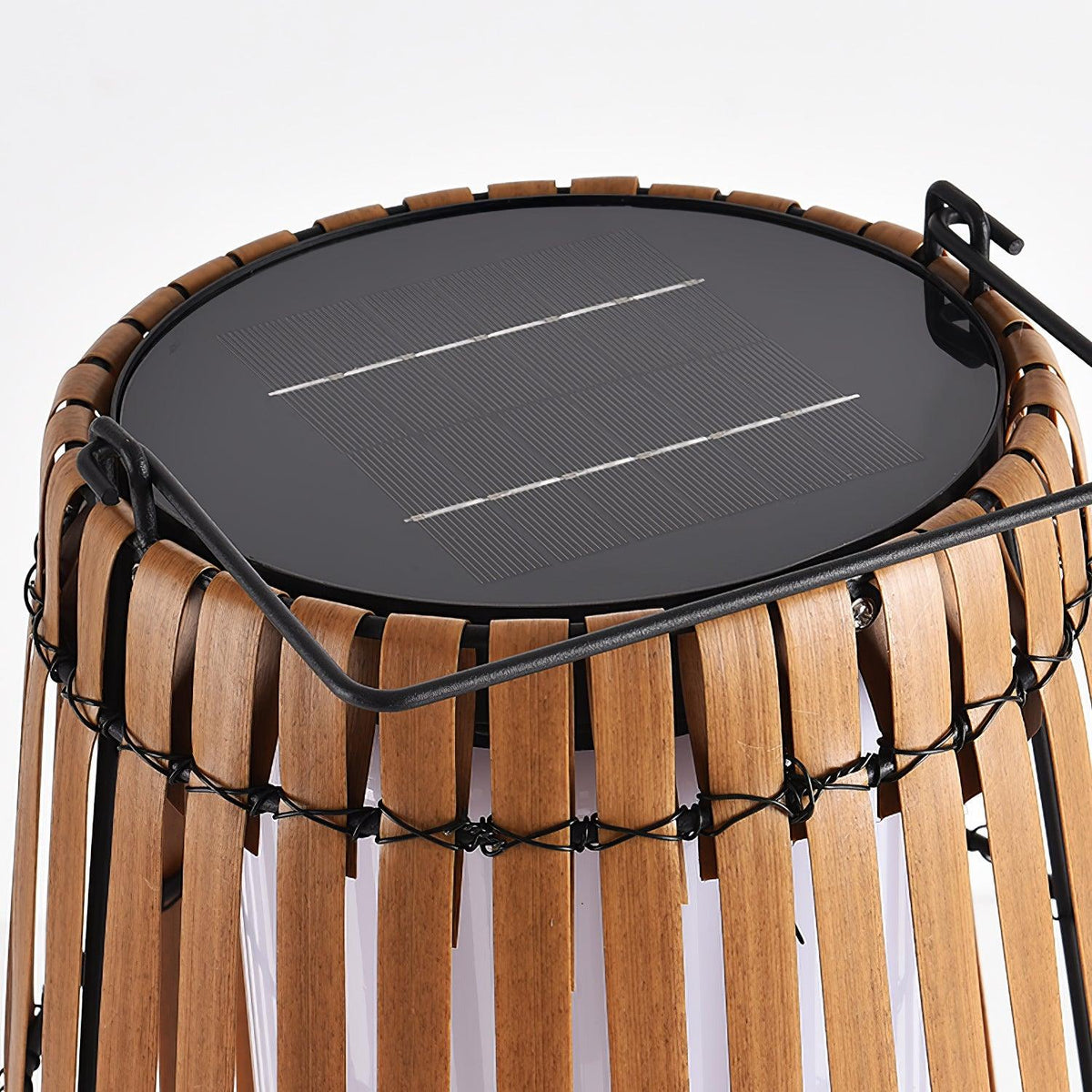 Veshael Tropic Braid Lantern Outdoor Lamp