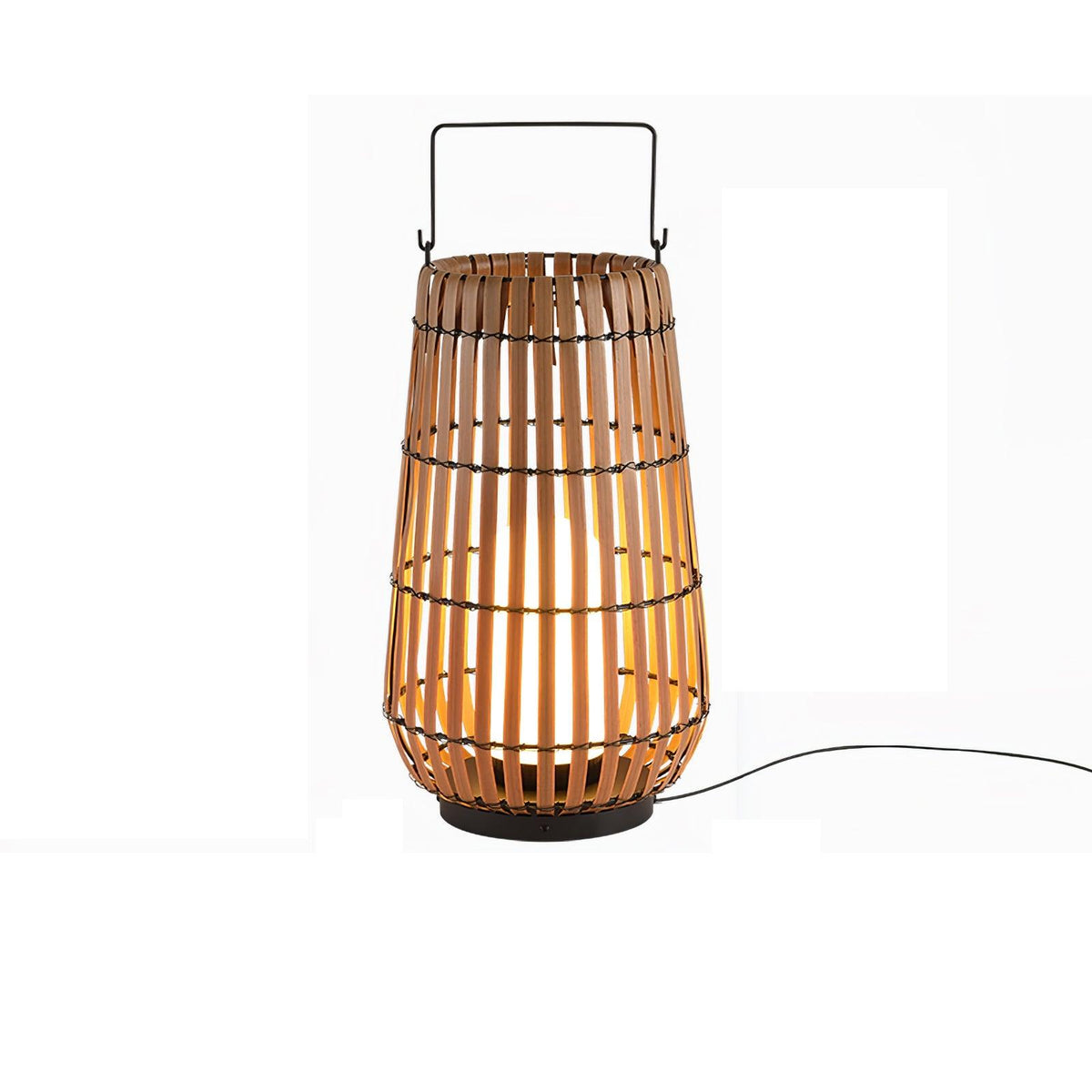 Veshael Tropic Braid Lantern Outdoor Lamp