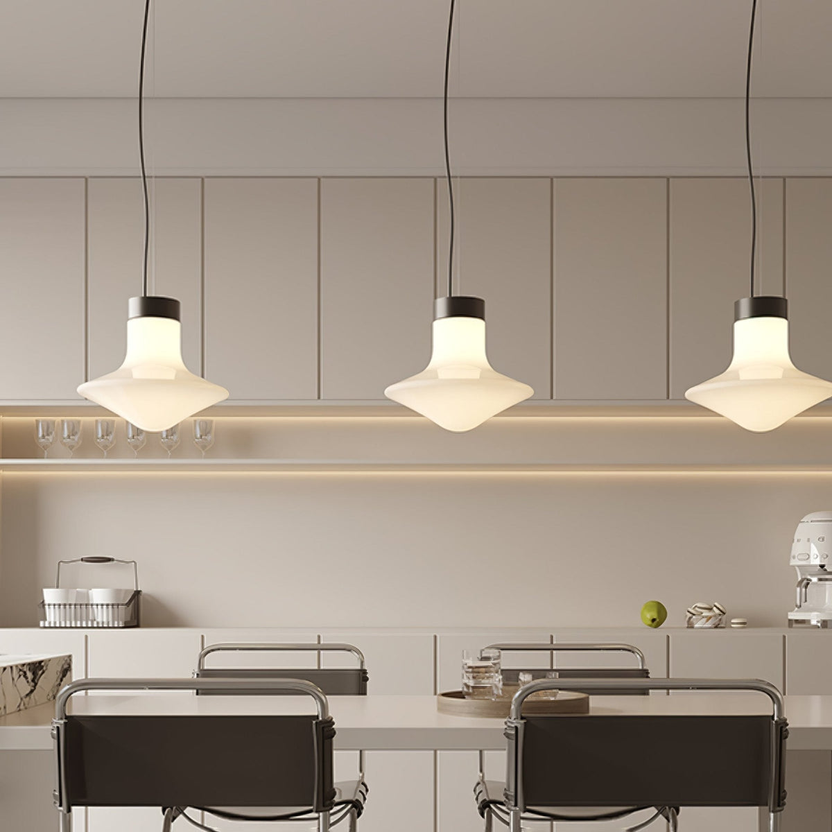Esoleth Premium Nordic Art Glass Pendant Lamp