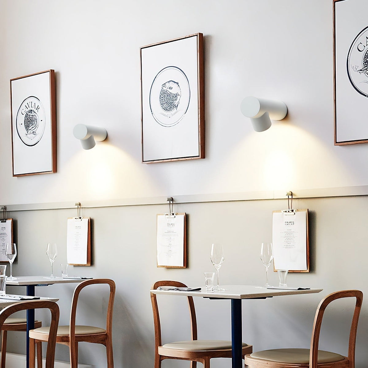 Pipeline Modern Minimalist Tube Sconce Wall lamp