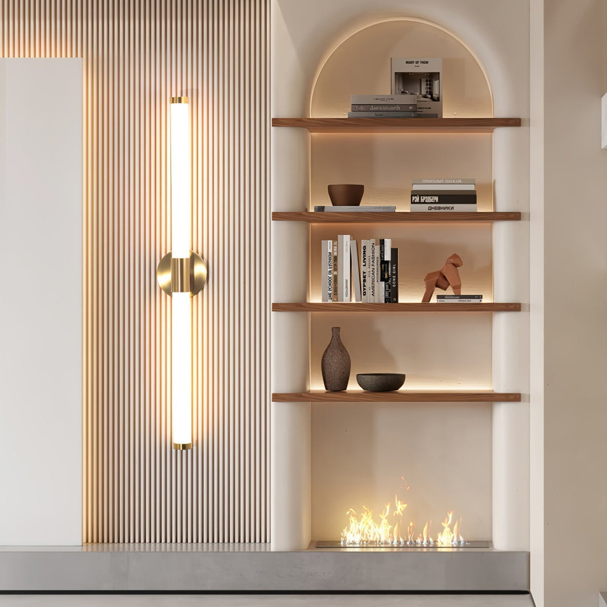 Cecarir Art Tubo Linear LED Wall Lamp