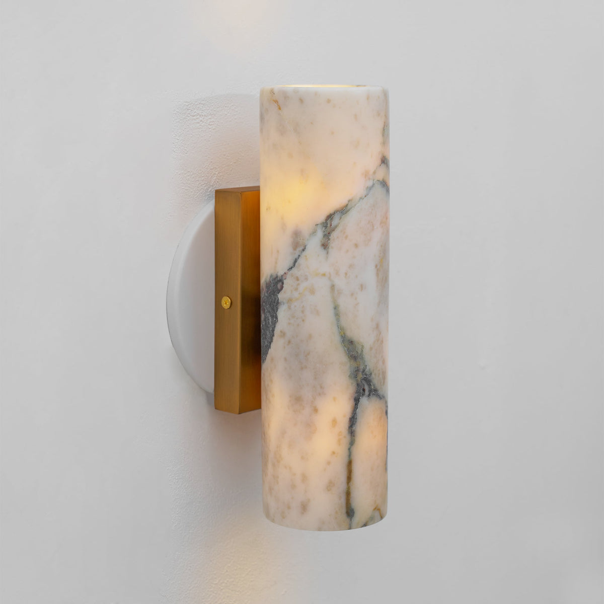 Kenoa Tubular Marble Indoor Wall Light