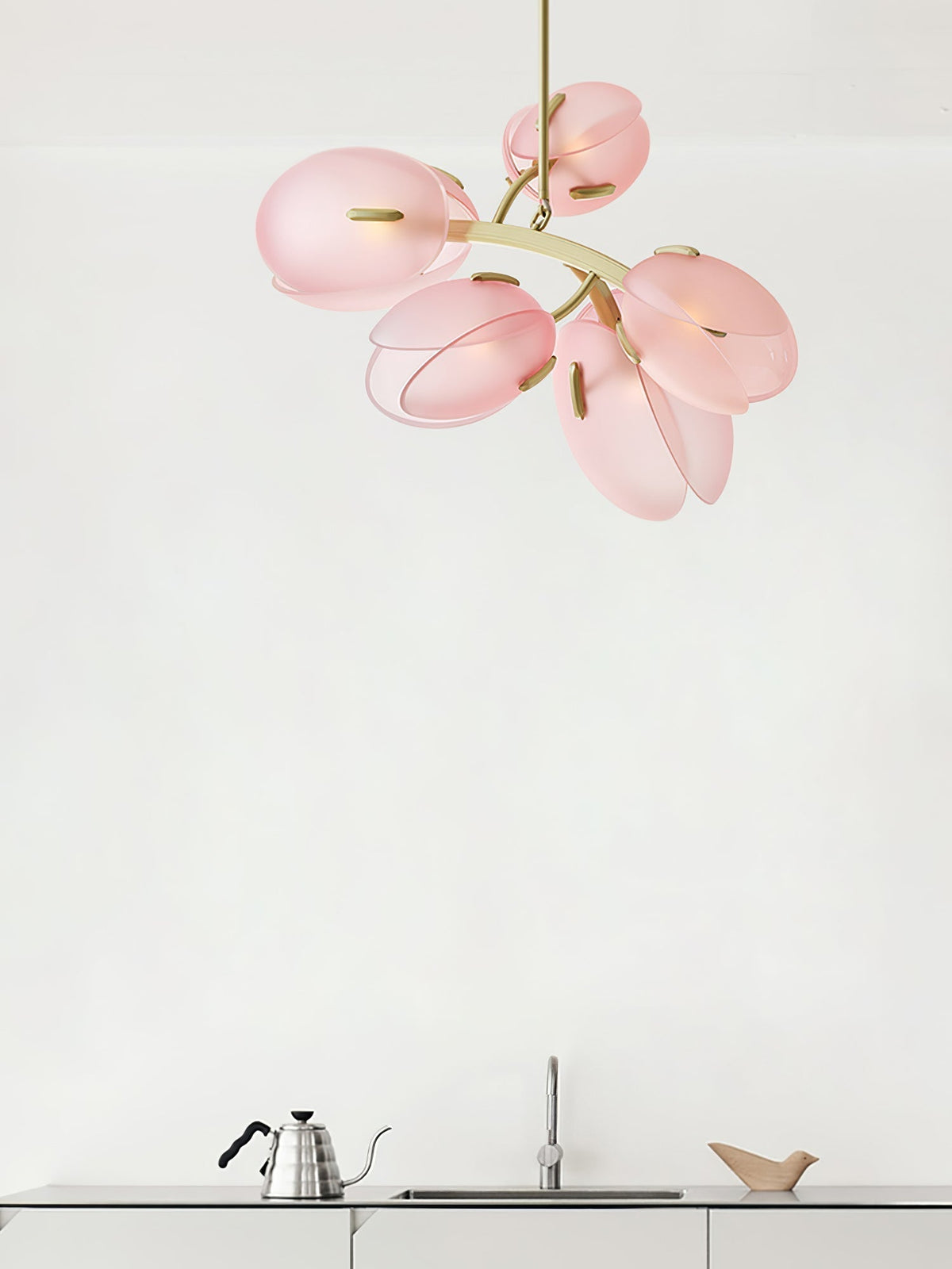 Blossom Contemporary Glass Chandelier