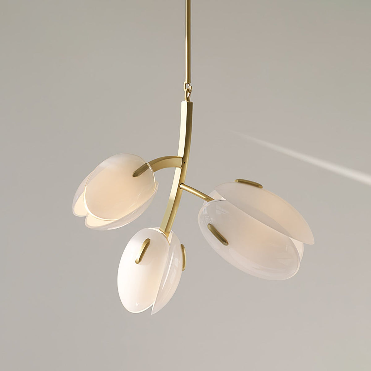 Blossom Contemporary Glass Chandelier