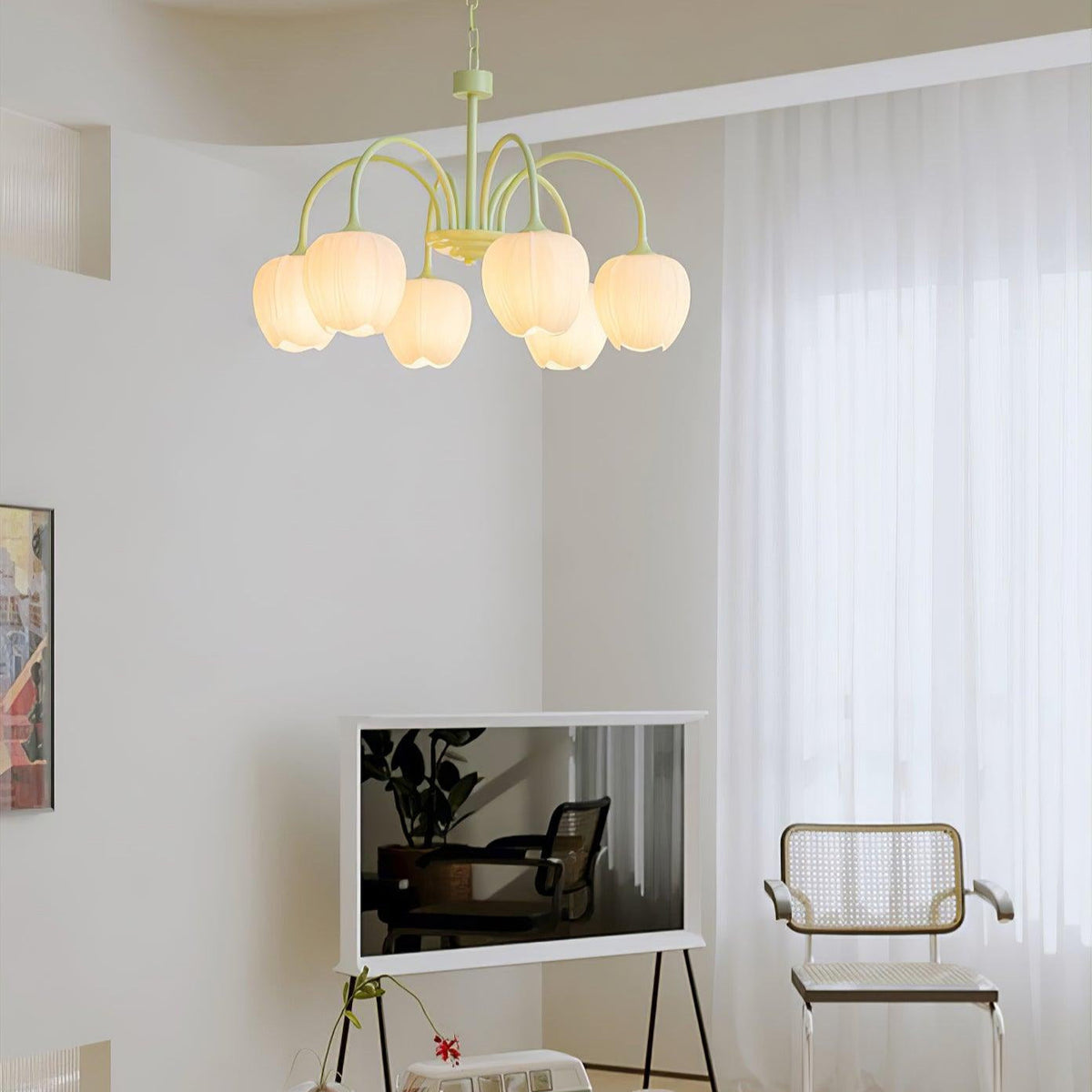 Margaux Fresh Tulip Chandeliers