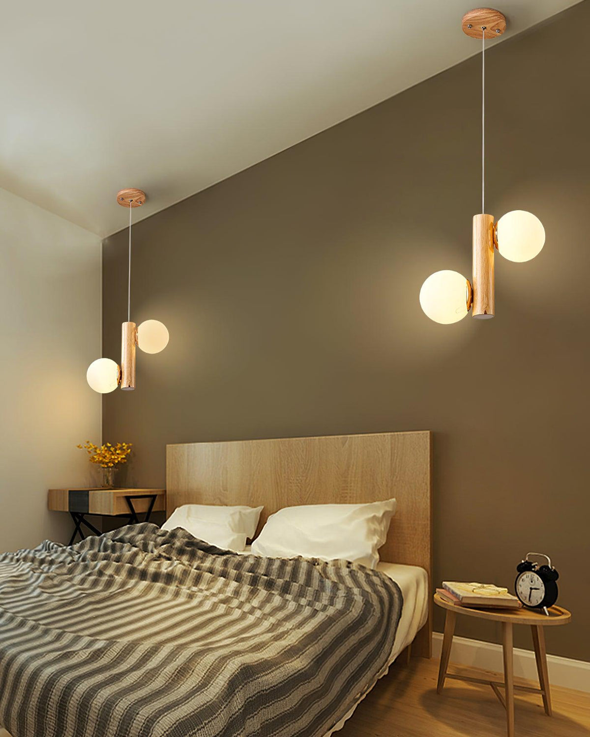 Solstica Wood Classic Pendant Lamp