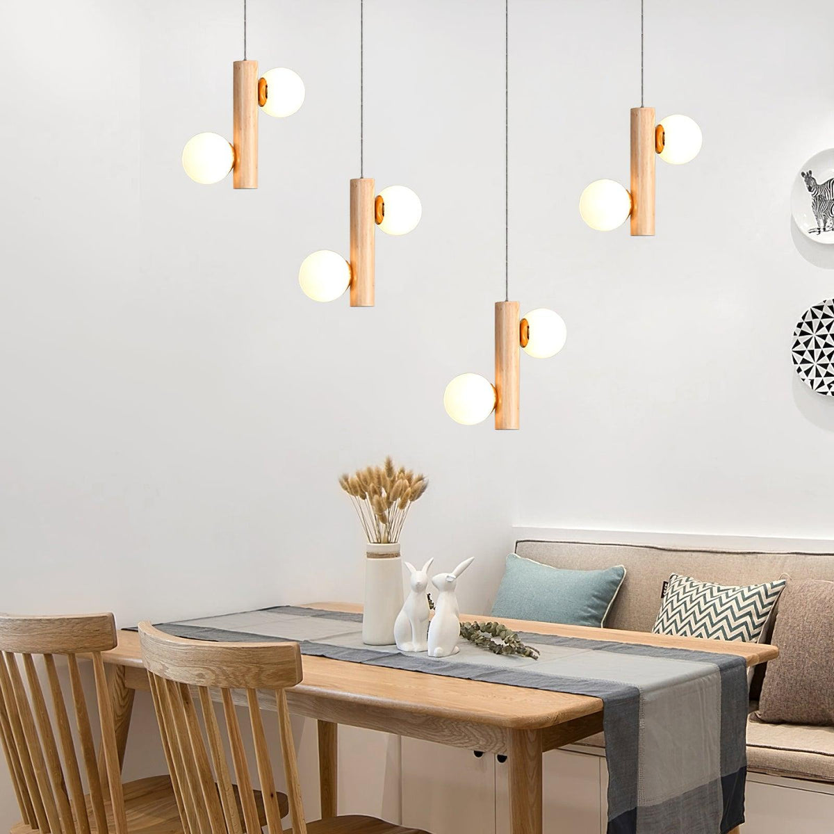 Solstica Wood Classic Pendant Lamp