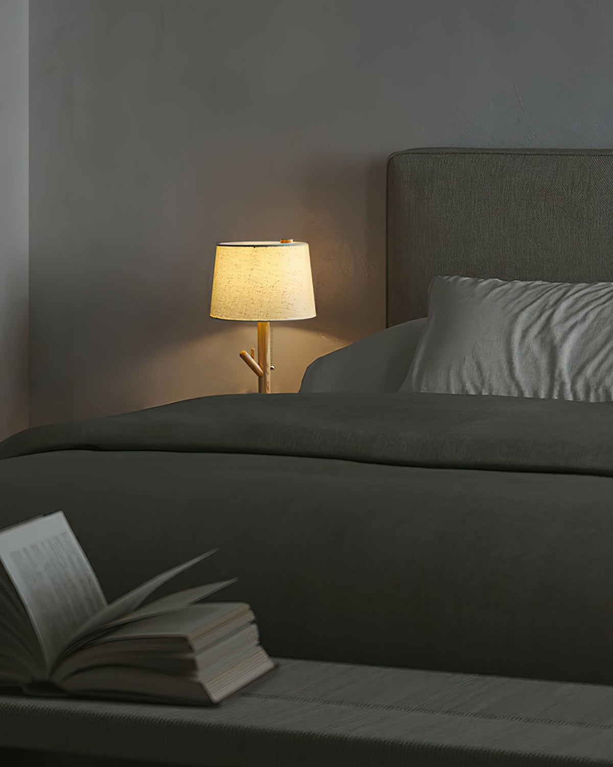 Branch Rustic Wood Table Lamp