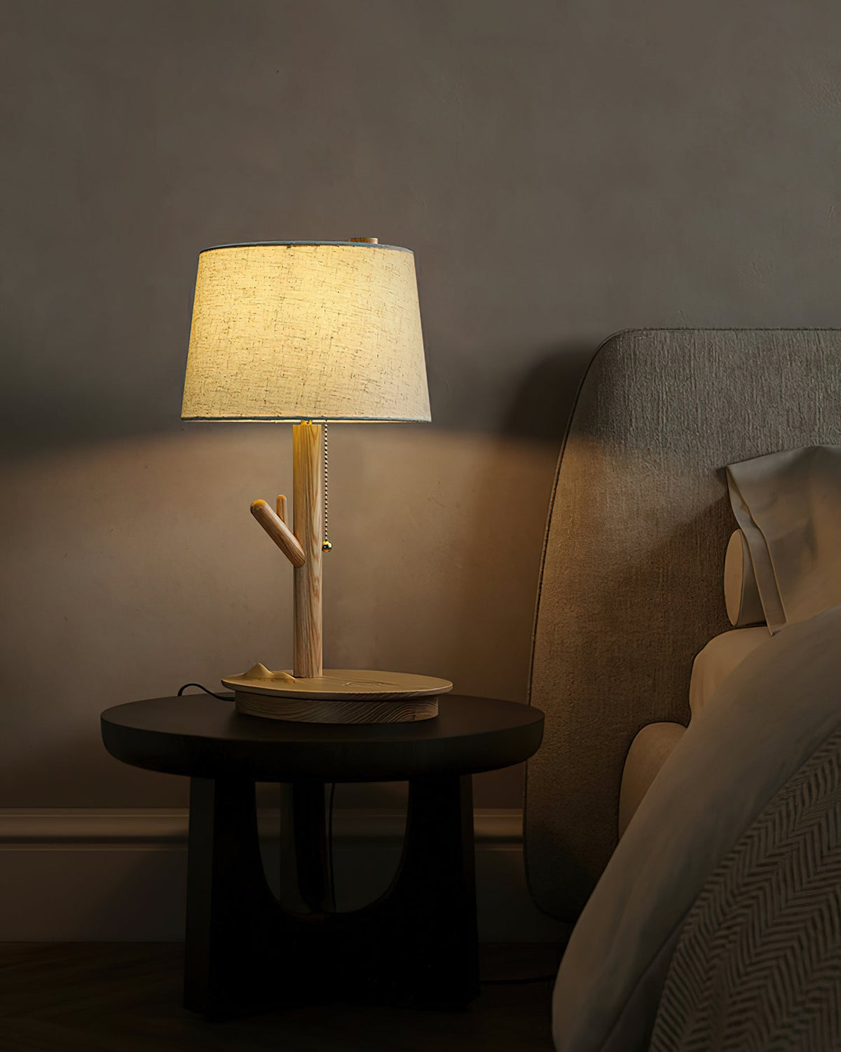 Branch Rustic Wood Table Lamp