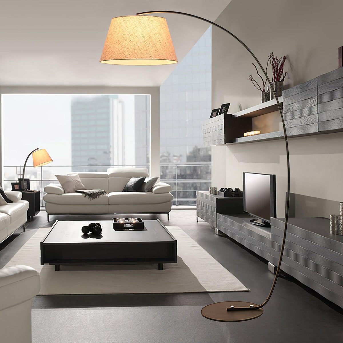 Sernis Fabric Artistic Floor Lamp