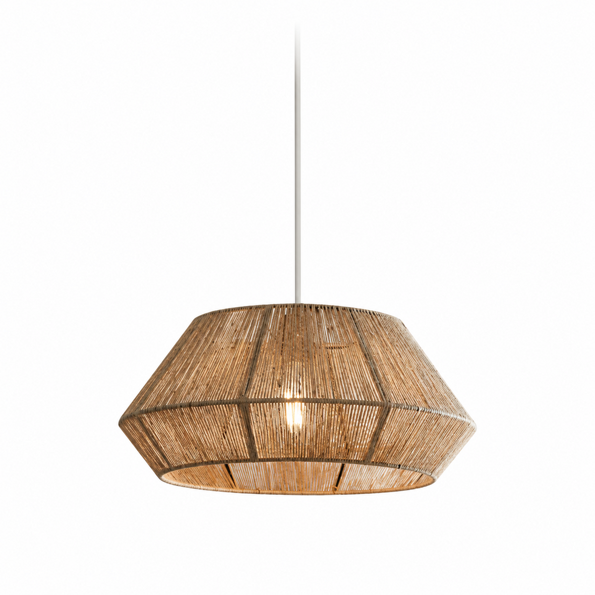 Navenwick Faceted Rope Pendant Lamp