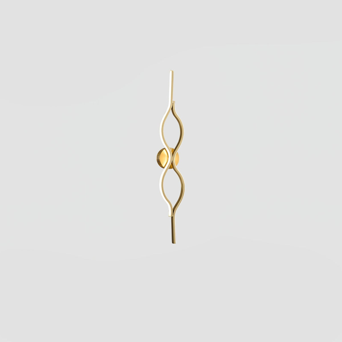Myvenen Classic Twist Brass Wall Light