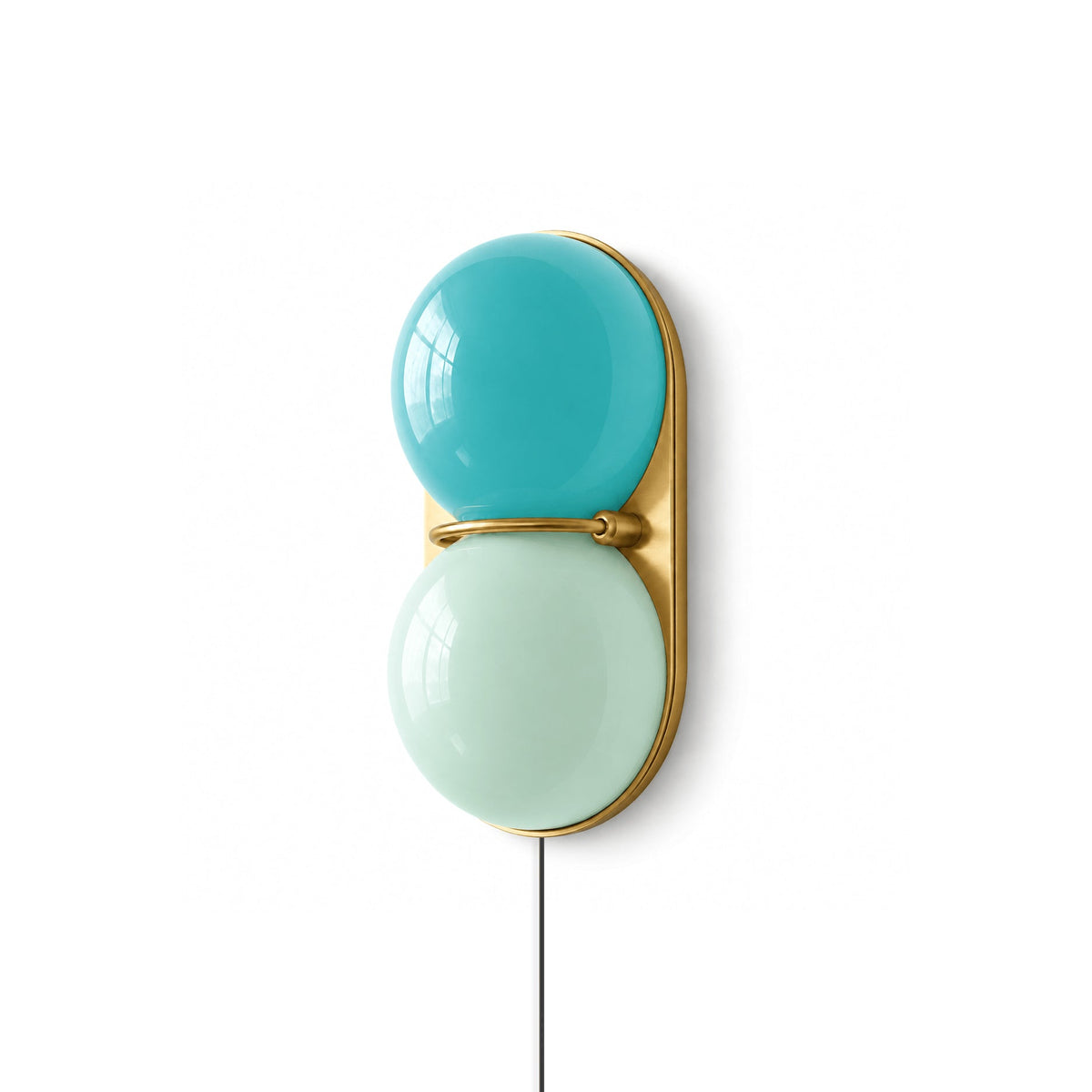 Bola Globe Glass Plug In Indoor Wall Light