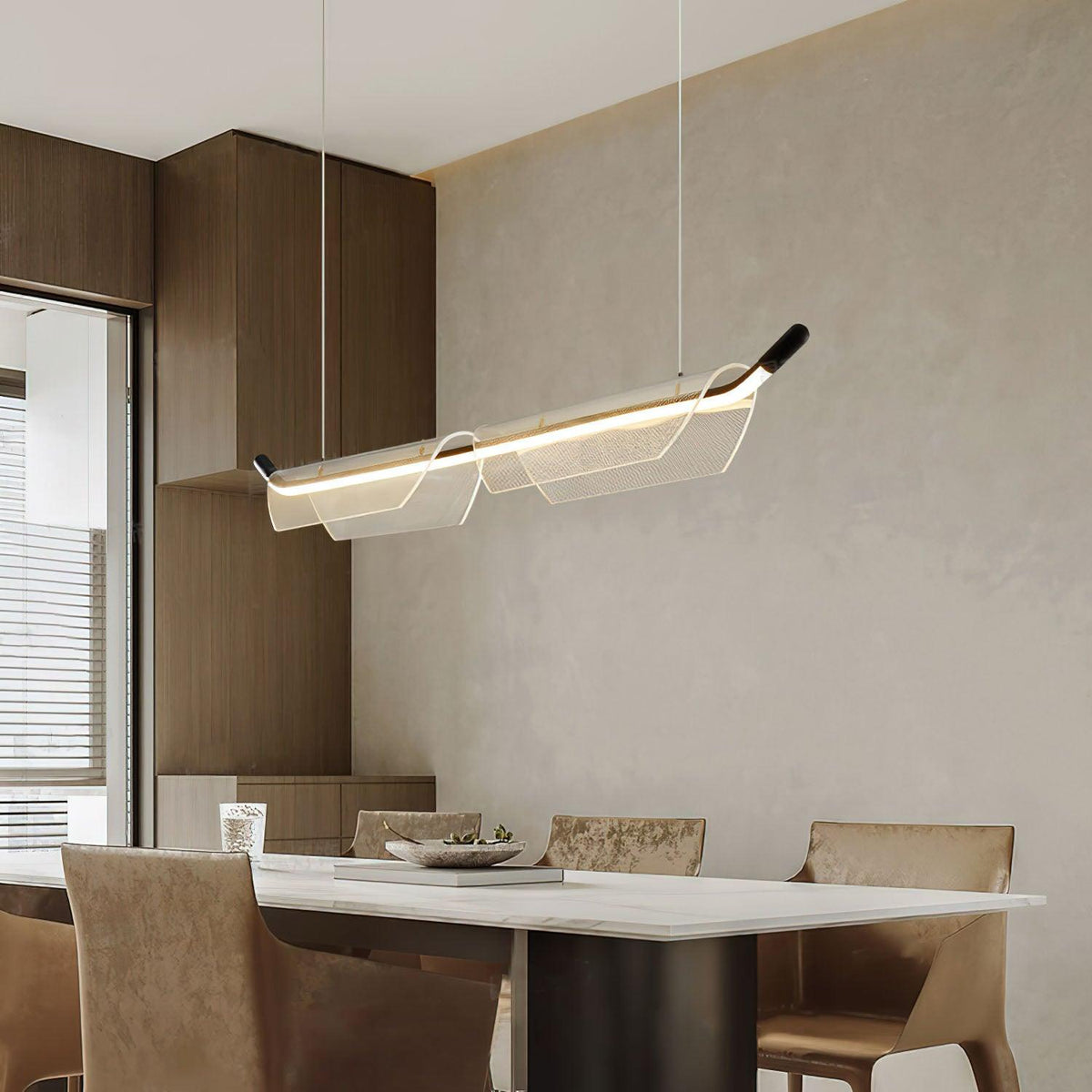 Vire Acrylic Minimalistic Pendant Light