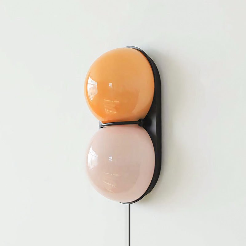 Bola Globe Glass Plug In Indoor Wall Light