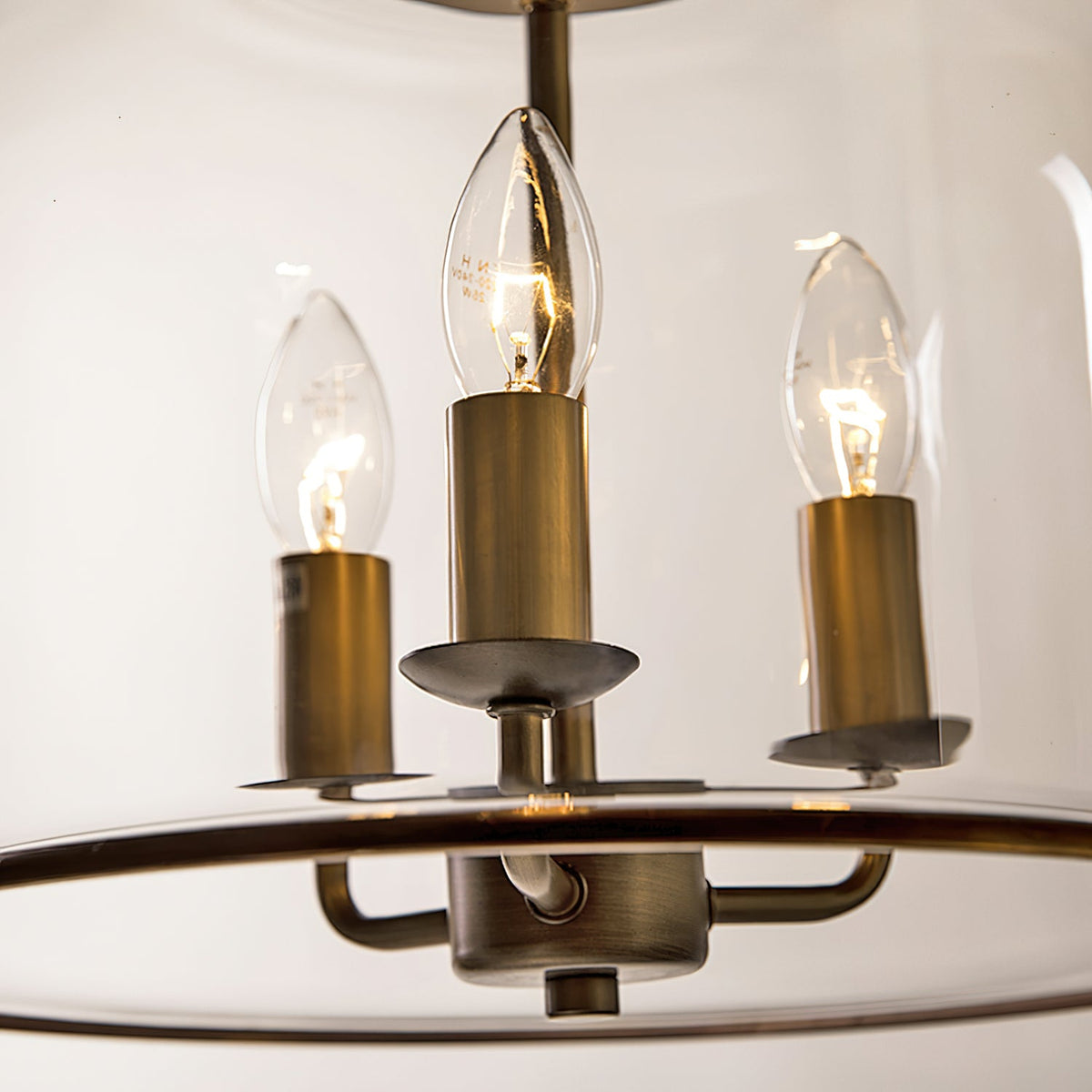 Wekai Glass Linear Pendant Light