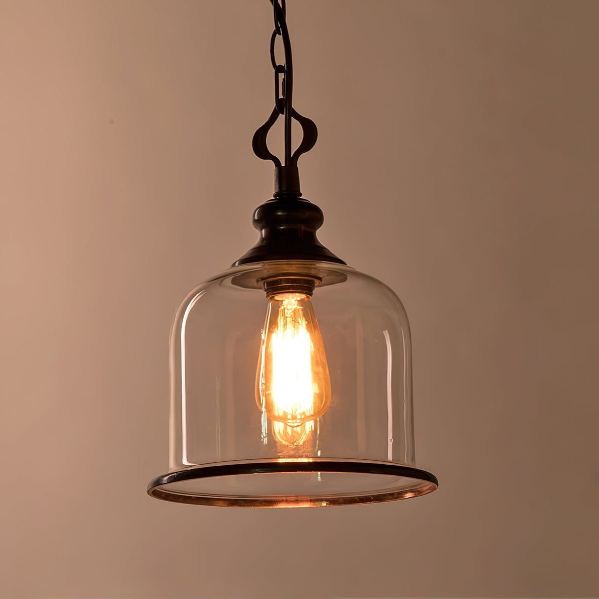 Wekai Glass Linear Pendant Light