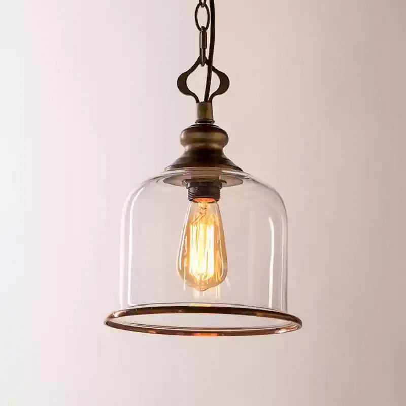 Wekai Glass Linear Pendant Light
