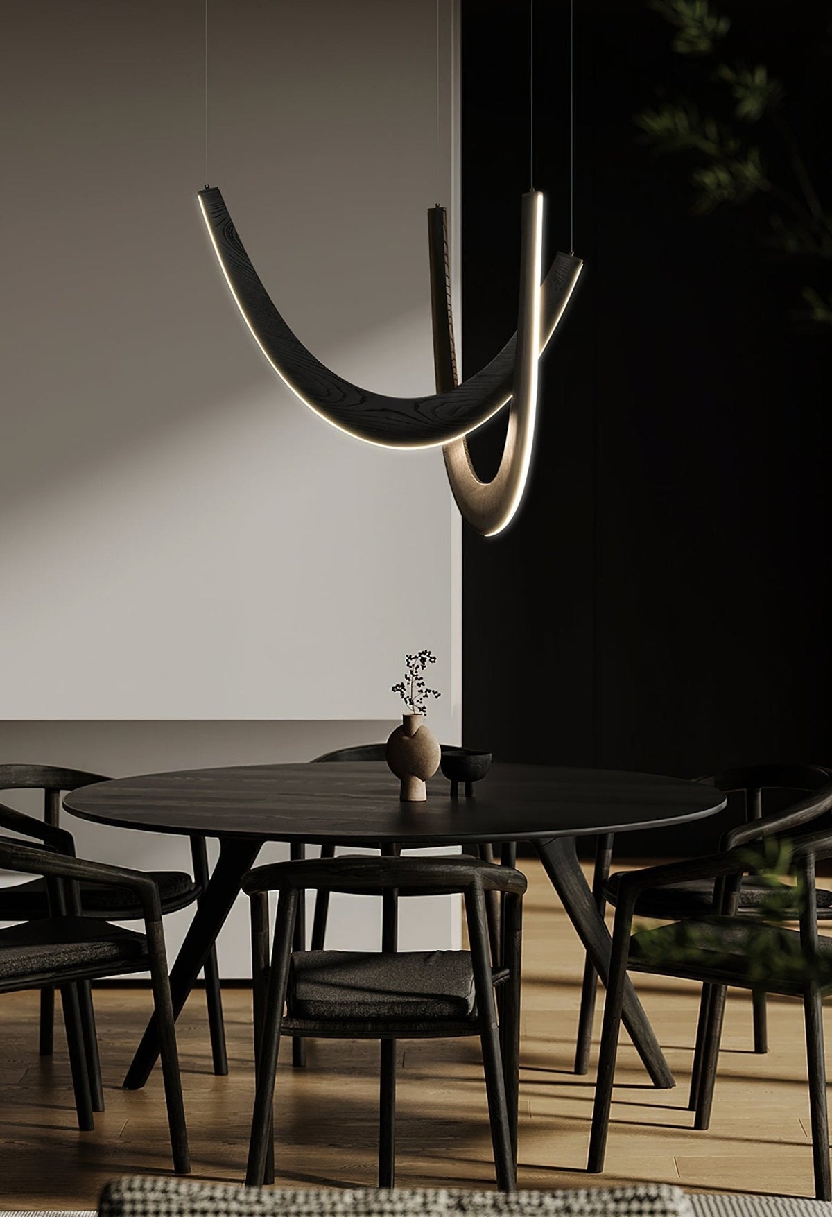 Aldaaine Wooden Pendant Lamp