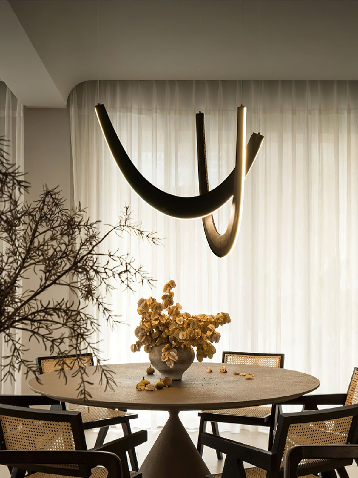 Aldaaine Wooden Pendant Lamp
