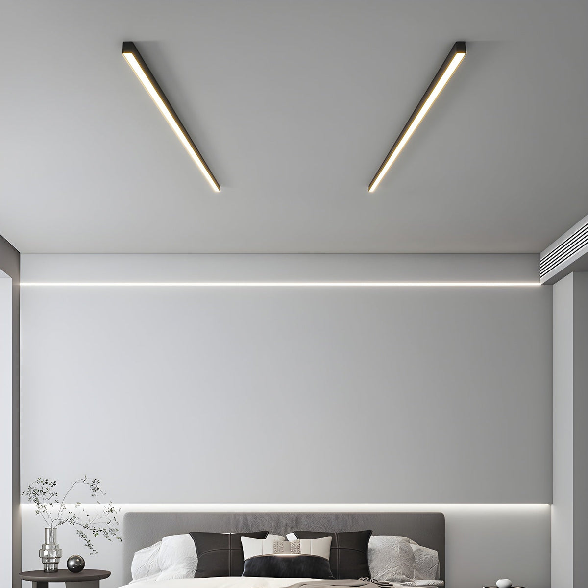Somino Ceiling Lamp Linear Ultra Slim Minimalist Functional