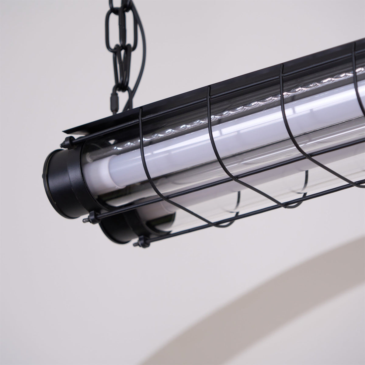 Alaric Industrial Linear Pendant Light