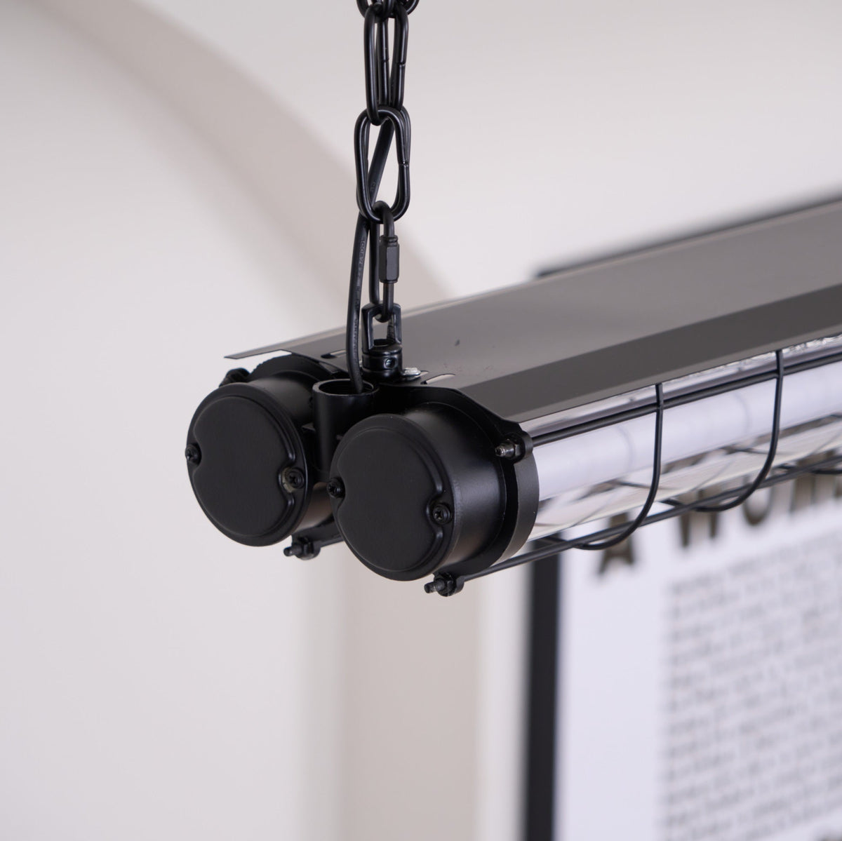 Alaric Industrial Linear Pendant Light