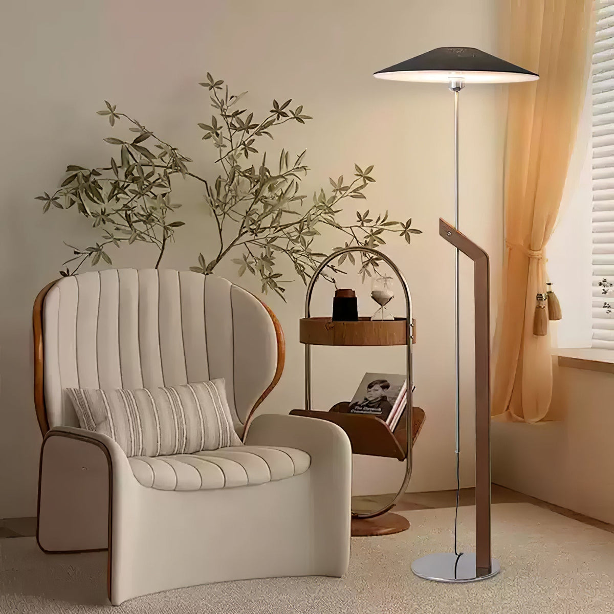 Lumorine Modern Umbrella Floor Lamp