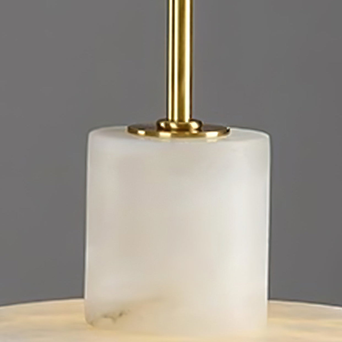 Maren Pendant Lamp Alabaster Hat-Shape