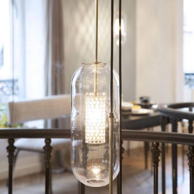 Sypharil Minimalist Glass Pendant Light