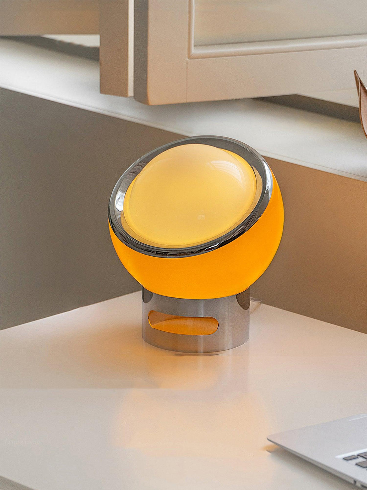 Halonce Steel Futuristic Table Lamp