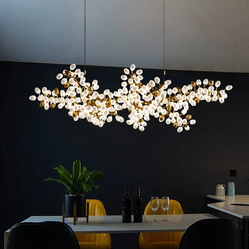 Lioraaria Glass Chandelier