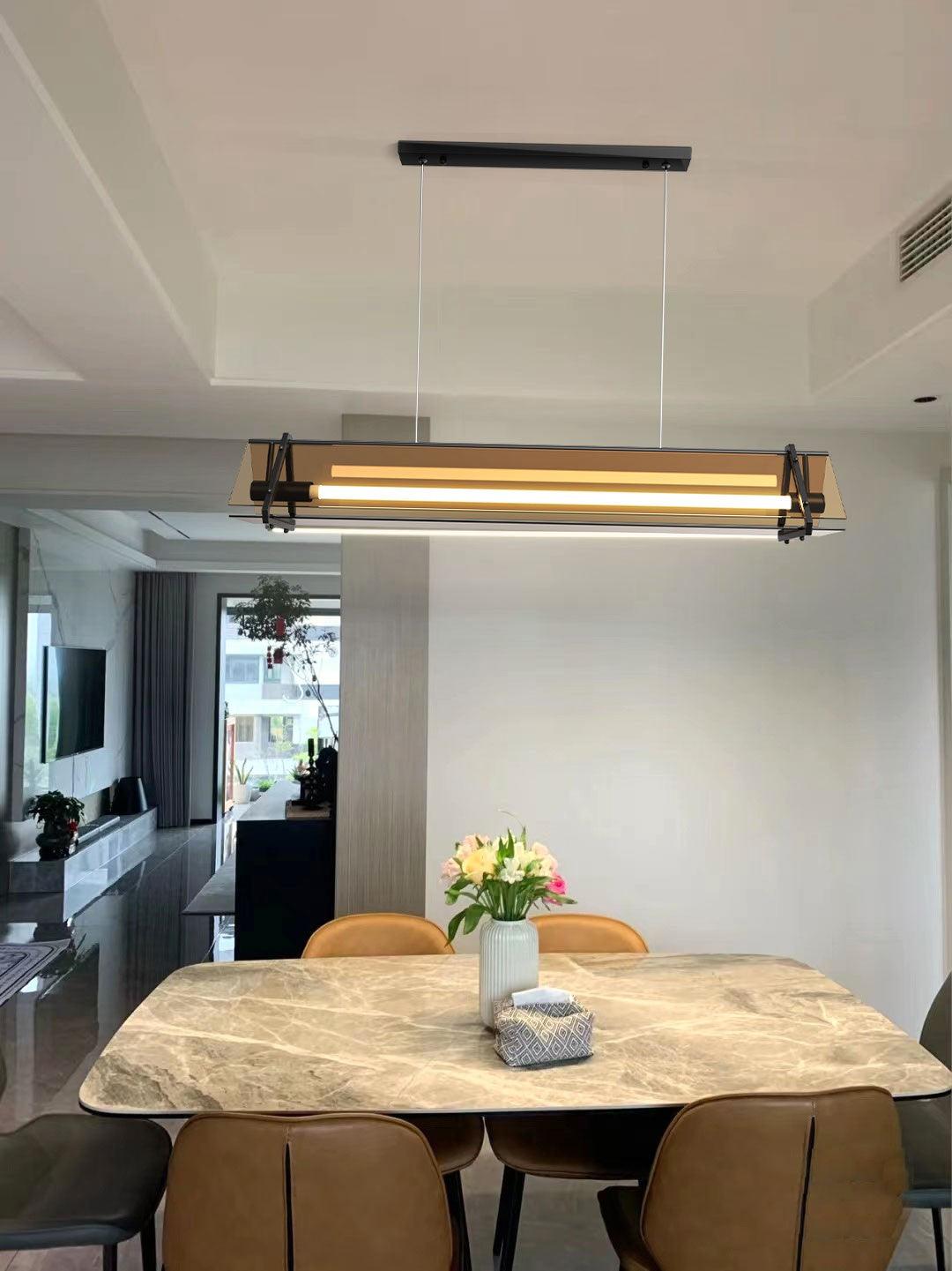 Carven Glass Minimalistic Pendant Light