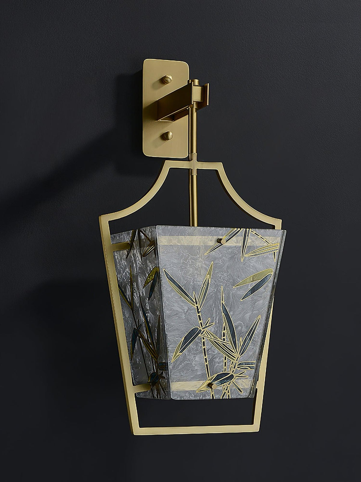 Zenith Elegant Brass Single Sconce
