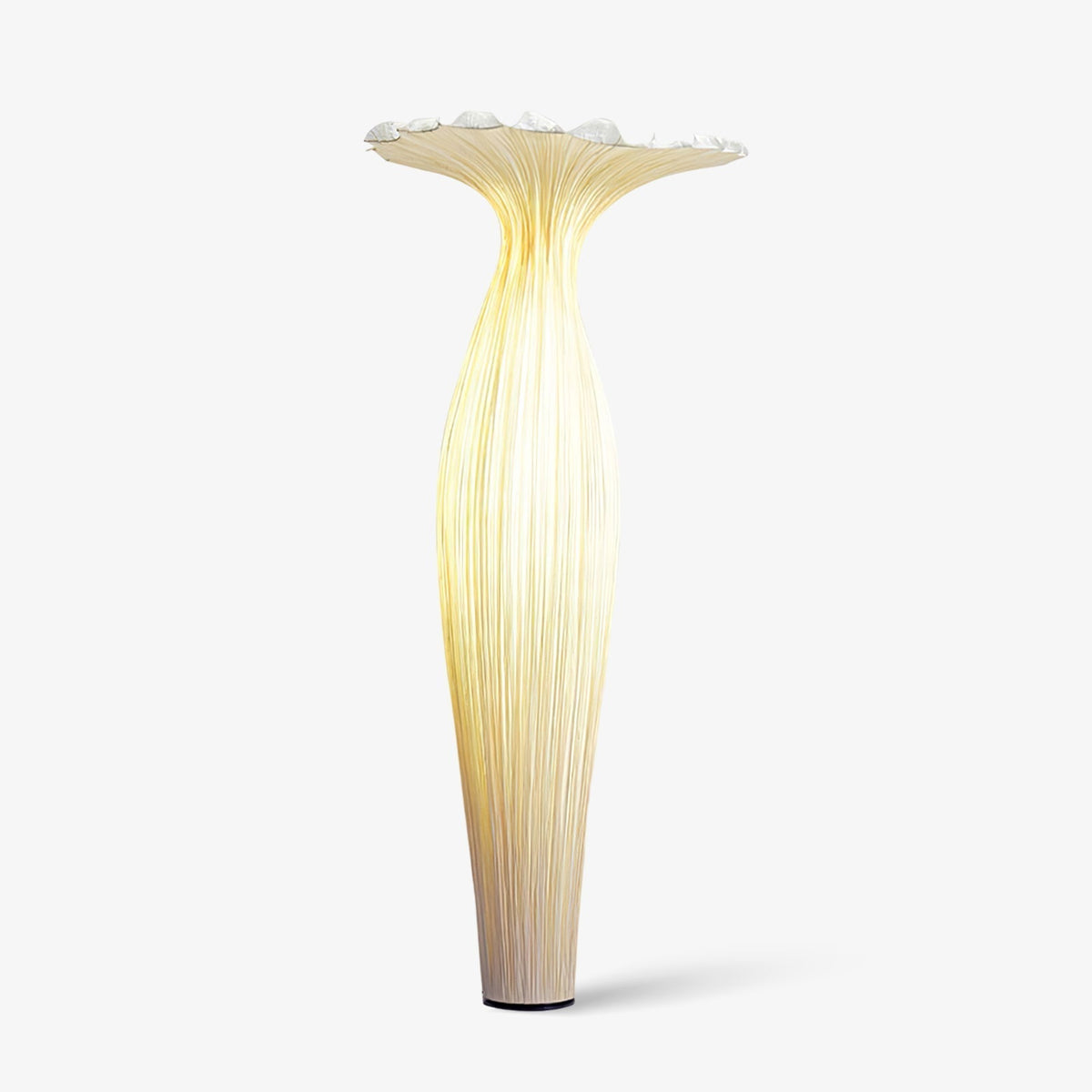 Zarinir Organic Fabric Floor Lamp
